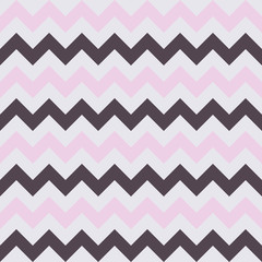Abstract white lilac geometric zigzag texture. Vector illustration.