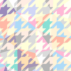 Seamless Hounds-tooth pattern