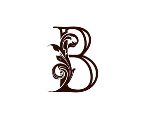 Z Letter Luxury Logo. Brown Z With Classic Leaves Shape design perfect for fashion, Jewelry, Beauty Salon, Cosmetics, Spa, Hotel and Restaurant Logo. 