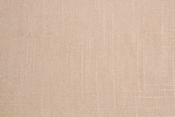 Fototapeta na wymiar Fabric beige linen. Beige Textile Drapery