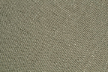 Fototapeta na wymiar Fabric Green linen. Green Textile Drapery