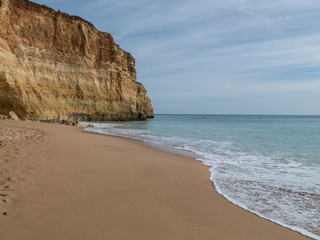 beautiful sea caves of portugal algarve coast