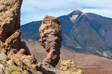 Fototapeta na wymiar Teide national park on Tenerife