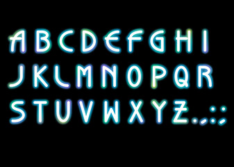 フォント アルファベット大文字
