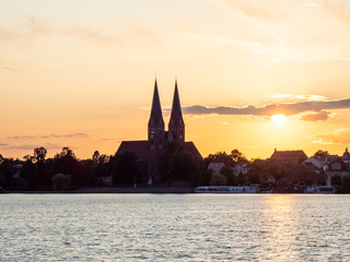 Fototapeta premium Ruppiner See lake in Brandenburg, Germany.