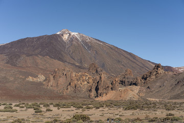 Teide  volcano in National Park, Tenerife, Canary Islands, Spain