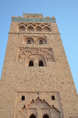 Mosquée Koutoubia avec Minaret à Marrakech Maroc 