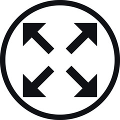 large capacity icon, expand icon