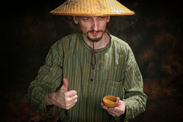 portrait of a tea master