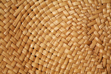 texture of straw plaiting