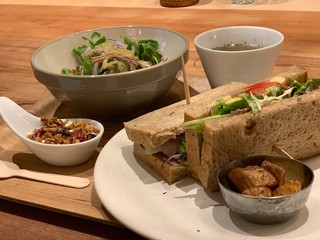 soup with meat and vegetables