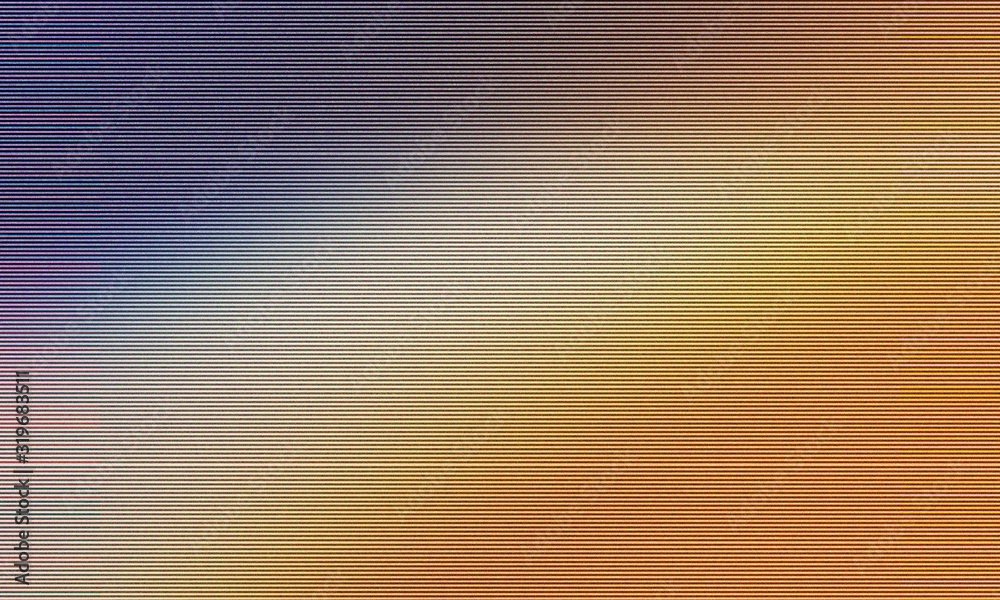 Wall mural abstract background with copy space for text, old tv scan line monitor for glitch overlay