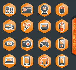 Gadget icons set