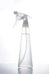 bottle of water isolated on white background