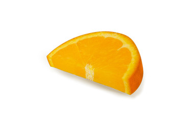 Orange isolated on white background with clipping path