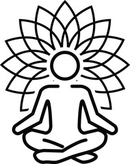 concentration icon, Vector