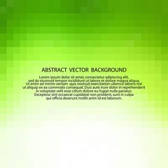 Fototapeta premium Green background, Abstract texture paper art design. Vector illustration.