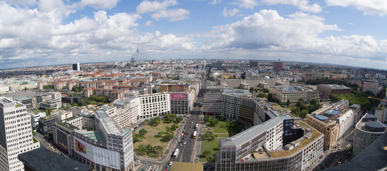 Panoramablick auf Berlin