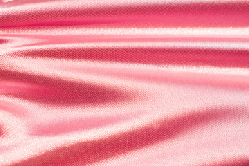 streak of pink fabric abstract background