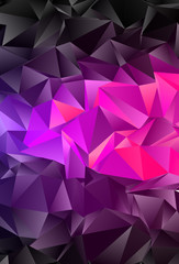 Abstract Low-Poly background. triangulated texture. Design 3d. Polygonal geometrical pattern. Triangular modern style