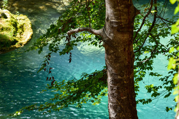 agua cristalina