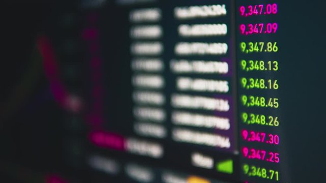 Crypto Price Numbers. Profit and Loss in cryptocurrancy