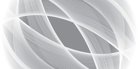 Abstract motion wave gray background