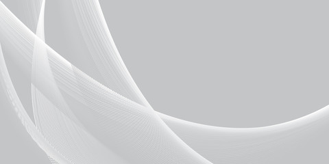 Abstract motion wave gray background