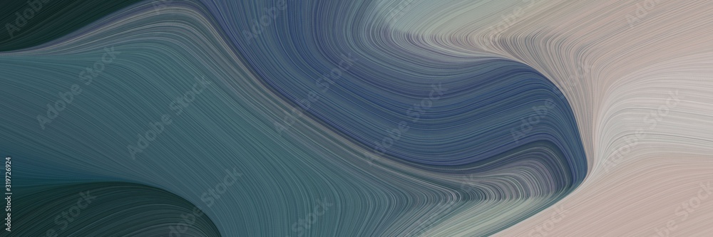 Aufkleber moving header with dark slate gray, dark gray and very dark blue colors. dynamic curved lines with f