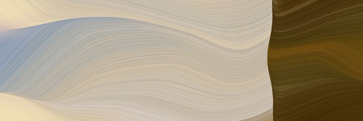 surreal header with ash gray, chocolate and dark gray colors. dynamic curved lines with fluid flowing waves and curves