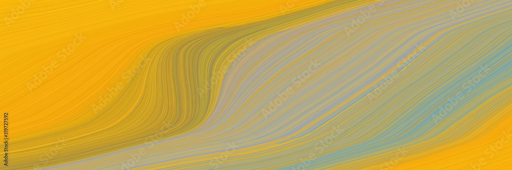 Poster dynamic header design with golden rod, dark gray and rosy brown colors. dynamic curved lines with fl
