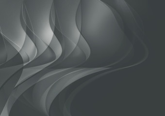 Background with wavy elements, abstract