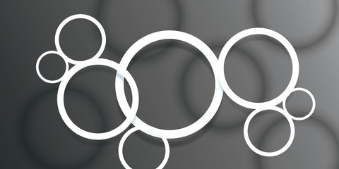 Vector Modern Design Circle template background