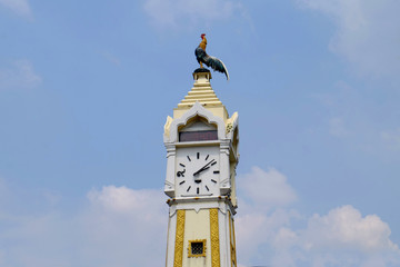 The City Clock Tower in Thailand is both a meeting point for important landmarks and a traffic...