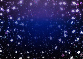 Decorative starry background