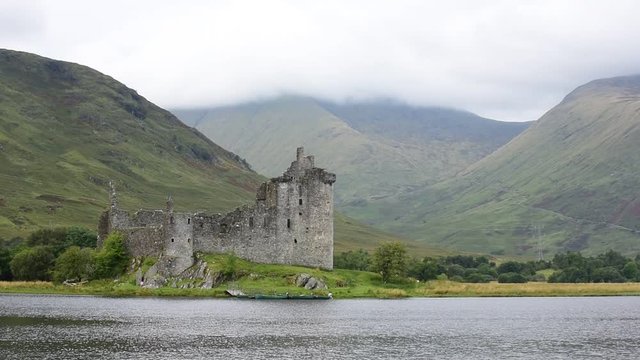 Kilchurn Castle along Loch Awe, Argyll and Bute, Scotland
