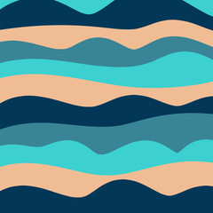 Abstract background or card template in modern colors, vector illustration in popular art style