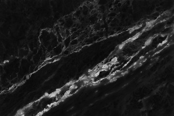 Black gray marble texture background with high resolution, counter top view of natural tiles stone in seamless glitter pattern and luxurious.