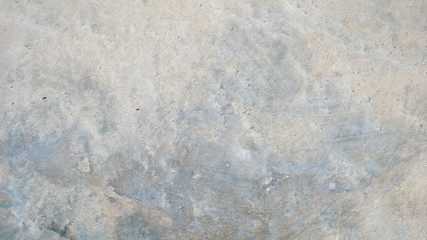 white concrete wall background. gray cement floor