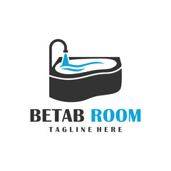bathtub logo design