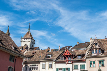 Fototapeta premium Historic center of the city of Schaffhausen