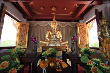 buddha in the temple