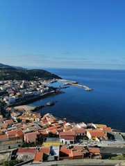 Fototapeta na wymiar view of the city of castelsardo Sardinia