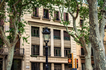 old houses in barcelona
