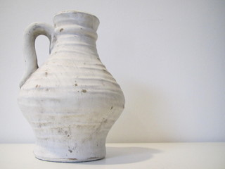 old clay jug