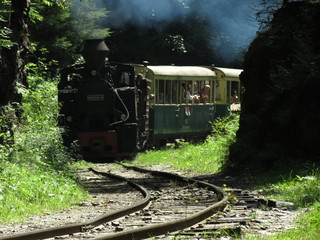 old steam train
