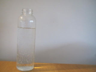 bottle of water