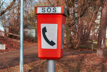 SOS Sign Zeichen