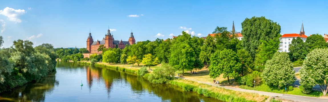 Schloss Johannisburg, Aschaffenburg, Deutschland 