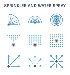 water sprinkler spray